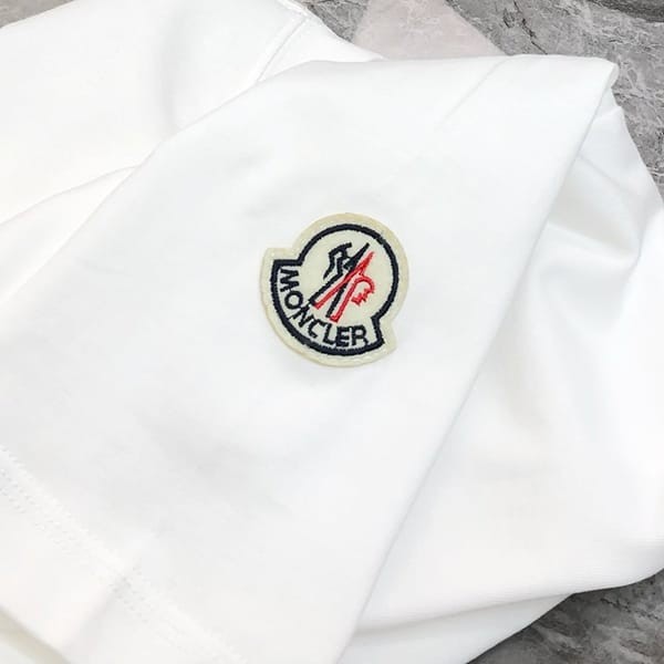 ★日本!!人気！モンクレール ロゴ Tシャツ 半袖 コットン フェイク 2色 moo13895